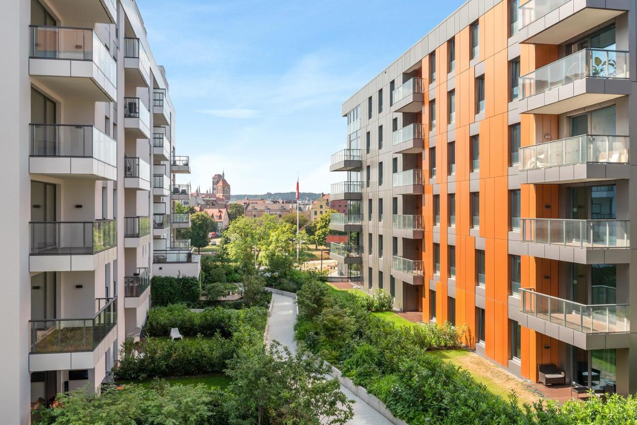Brabank Riverside By Downtown Apartments Gdańsk Eksteriør bilde