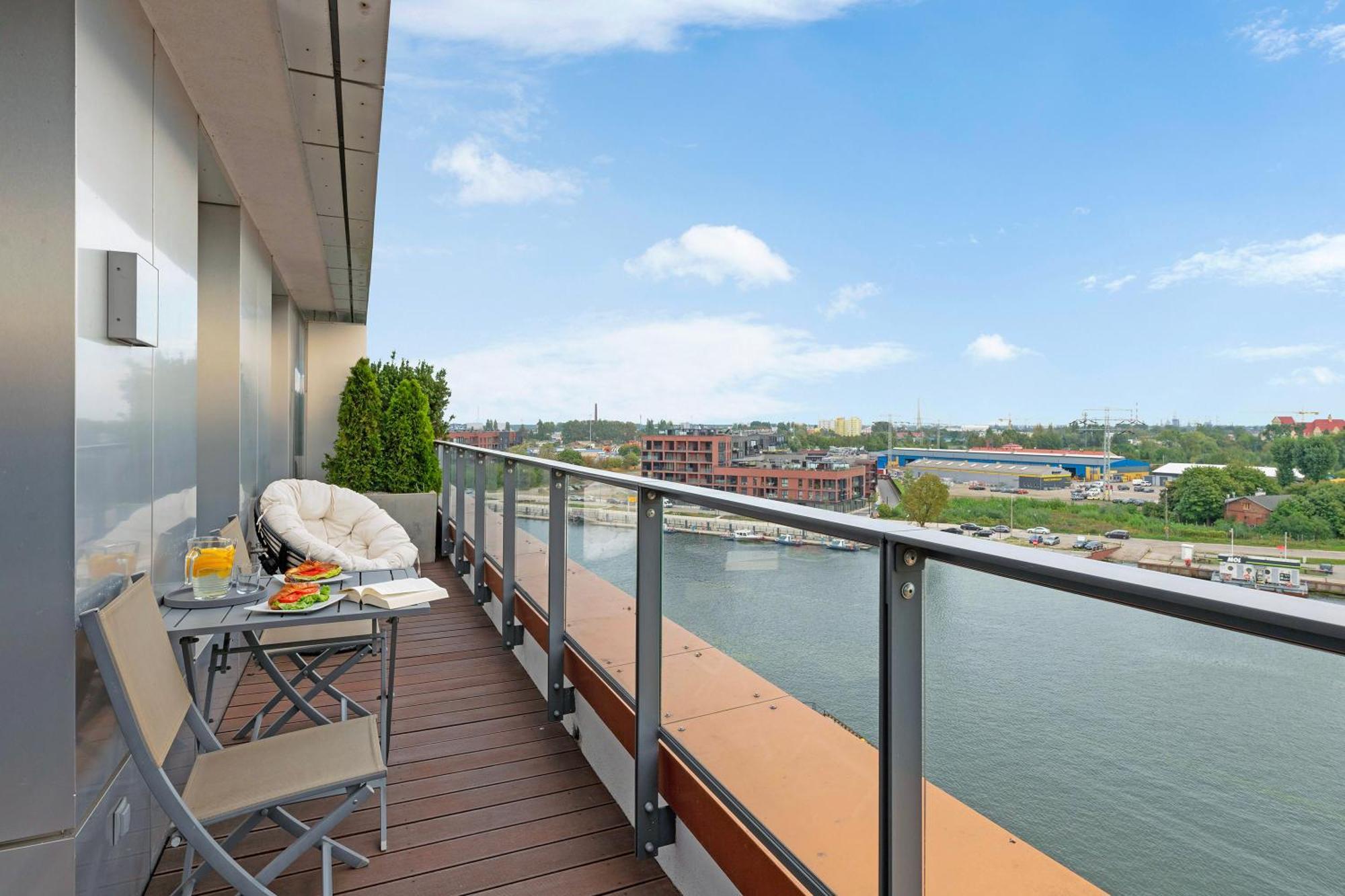 Brabank Riverside By Downtown Apartments Gdańsk Eksteriør bilde