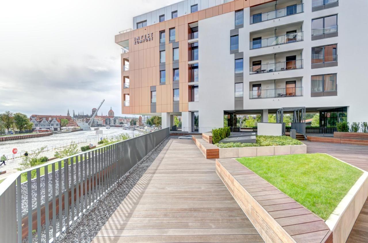 Brabank Riverside By Downtown Apartments Gdańsk Eksteriør bilde